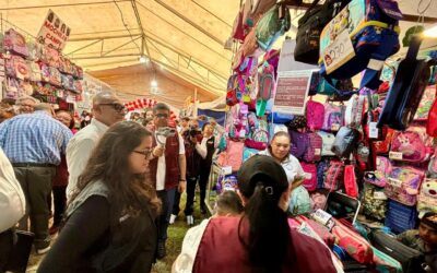 Realiza Feria de Regreso a Clases en Central de Abasto