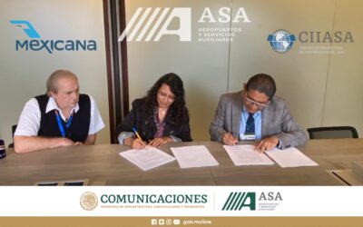 ASA y Mexicana suman esfuerzos en beneficio de la aviación civil