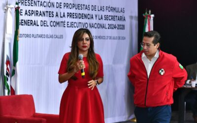 Para dirigir al PRI se necesita liderazgo: Lorena Piñón