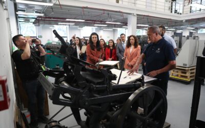 Inaugura Marcela Guerra nueva sede de Talleres Gráficos de Cámara de Diputados