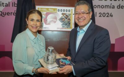 Emite Lotería Nacional billete conmemorativo de Querétaro