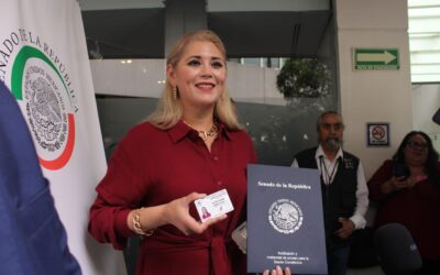Verónica Camino es electa Secretaria de la Mesa Directiva del Senado
