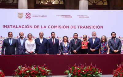 Instalan Comisión de Transición para nuevo Gobierno de CDMX