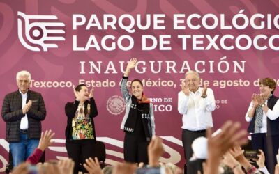 Inauguran el Parque Ecológico Lago de Texcoco