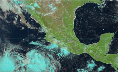 Se forma la tormenta tropical Fabio en el océano Pacífico