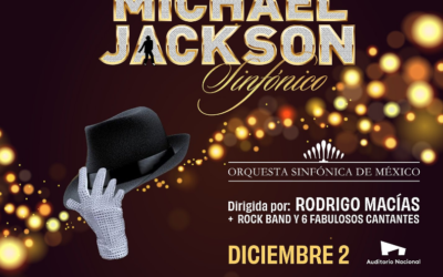 Michael Jackson Sinfónico revivirá los mejores éxitos del Rey del Pop