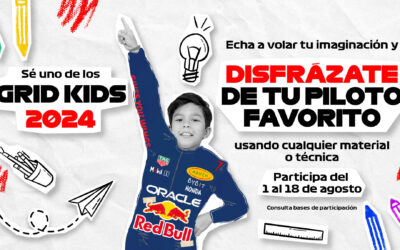 Disfrázate de tu piloto favorito y forma parte de los Grid Kids del México GP 2024