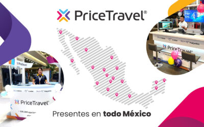 Celebra Pricetravel expansión a 110 puntos de venta físicos en México