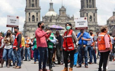 Participan 8.4 millones de personas en simulacro en CDMX