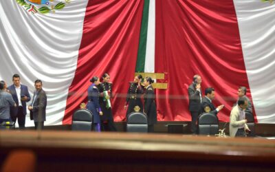 Alistan Cámara de Diputados para toma de protesta de Sheinbaum