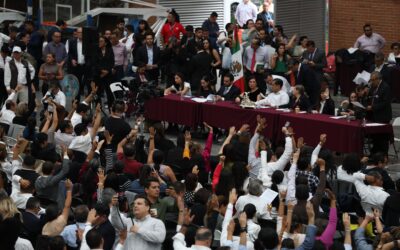 Inician diputados discusión de Reforma Judicial, en sede de la Magdalena Mixhuca