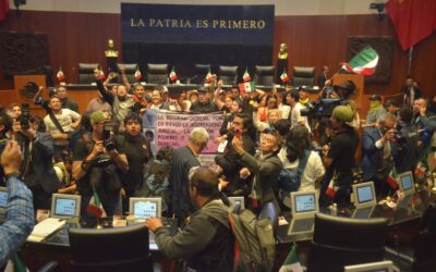 Prohíben acceso de ciudadanos al Senado para evitar ‘portazos’