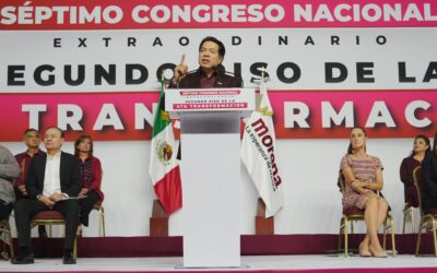 Unidad y relevo de dirigencia, aseguran crecimiento de Morena: Mario Delgado