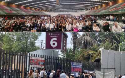 Alistan diputados sesionar en Ciudad Deportiva; llegan manifestantes