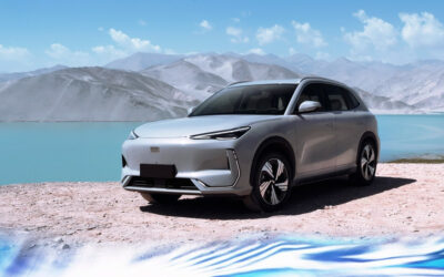 Geely E5 recibe premio de MUSE Design por su innovador diseño