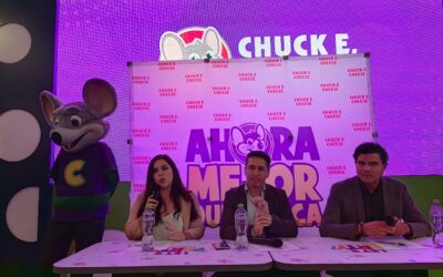 Chuck E. Cheese presentó su nueva campaña «Ahora mejor que nunca»