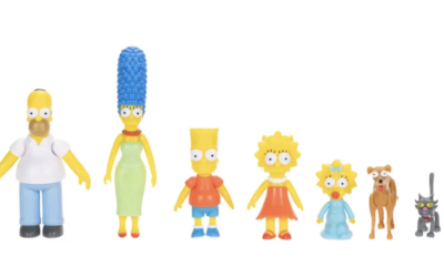 Jakks Pacific Inc., lanza los nuevos juguetes de la icónica serie The Simpsons