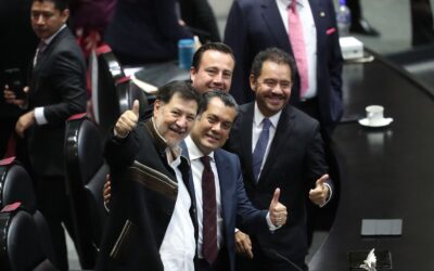 Listos los senadores Ignacio Mier y Fernández Noroña para toma de protesta de Sheinbaum