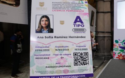 Regresa la licencia de conducir permanente en CDMX