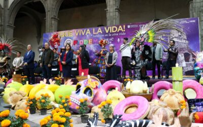 Alistan Festival Internacional de Día de Muertos Tláhuac