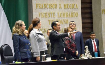 Asume diputado Sergio Gutiérrez la presidencia de la Mesa Directiva