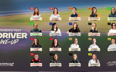 Pilotas preparadas para el Women’s test de Formula E en Valencia