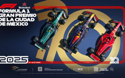 FORMULA 1 GP de CDMX 2025 marcará el X aniversario desde su regreso a México