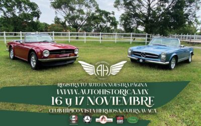 Auto Histórica Cuernavaca reunirá a 300 autos históricos de colección