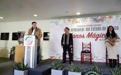 Fernández Noroña promueve creaciones artísticas de pueblos originarios de México
