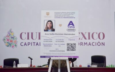 A partir del 16 de noviembre inicia expedición de licencia permanente en CDMX