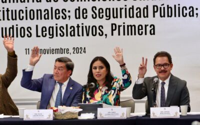 Reconoce Ignacio Mier a grupos parlamentarios por acompañar reforma en seguridad