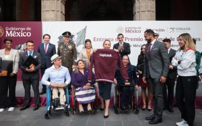 Entrega Gobierno de México el Premio Nacional de Deportes 2024