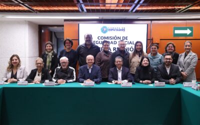 Comisión de Seguridad Social estima pertinente recursos destinados al IMSS e ISSSTE