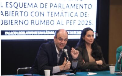 Diputado Abramo pide escuchar a la sociedad civil en parlamento abierto sobre PEF 2025