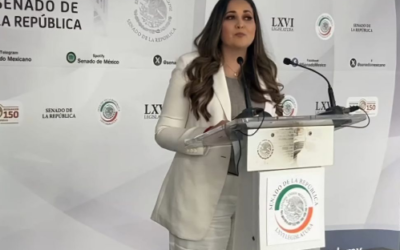 Deja el PRI senadora Cynthia López Castro y se incorpora a Morena