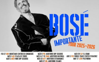 Miguel Bosé anuncia regreso triunfal a México con su Importante Tour