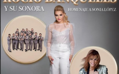 Rocío  Banquells alista noche romántica en el Frontón Bucareli con la Sonora Santanera