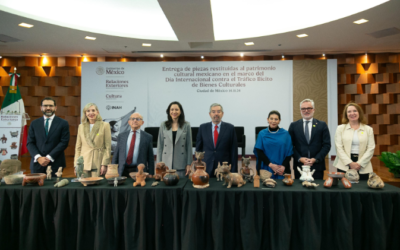 Restituye Suiza piezas arqueológicas al patrimonio cultural mexicano