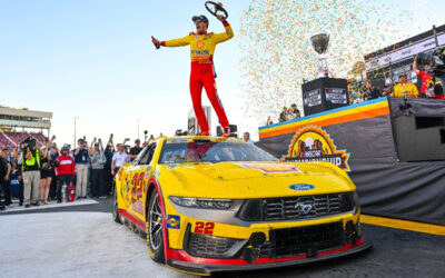 Joey Logano se convierte en tricampeón de NASCAR Cup Series