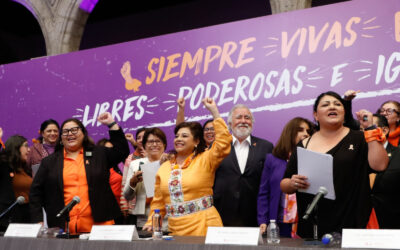 Brugada presenta estrategia “Siempre vivas, libres, poderosas e iguales”