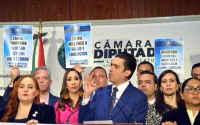 El dinero no es de Morena, dice PAN al presentar propuesta de Presupuesto Alterno 2025