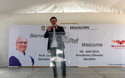 Fundación Wadhwani capacitará a 190 mil estudiantes de bachillerato y educación superior