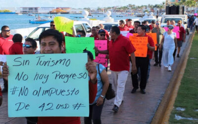 Comerciantes de Cozumel rechazan incremento en derecho a pasajeros de cruceros
