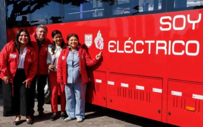 Brugada da banderazo de salida a 60 unidades totalmente eléctricas de Metrobús