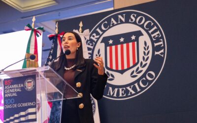 Josefina Rodríguez presenta a American Society of Mexico plan de turismo nacional