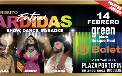 Festeja San Valentín con Tributo Entre Ardidas, un espectáculo lleno de música y energía
