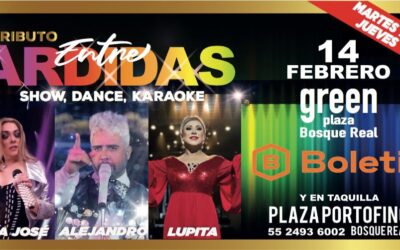Show, dance y karaoke este 14 de febrero con «Tributo entre Ardidas»