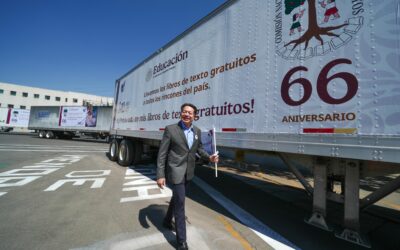 Inicia SEP distribución de 156.7 millones de Libros de Texto Gratuito 2025-2026