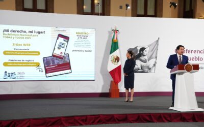 En febrero, se dispersaron 14.8 mil mdp en becas a 8 millones de estudiantes: Delgado