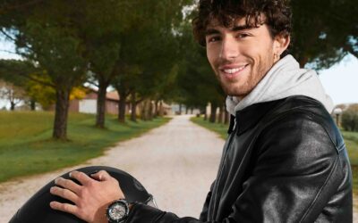 Enea Bastianini imagen de Tissot para la edición especial de MotoGP 2025